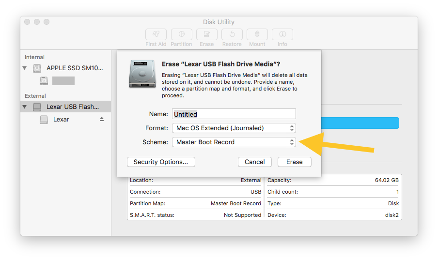Format Flash Drive Two Partitions One For Mac And One Windows